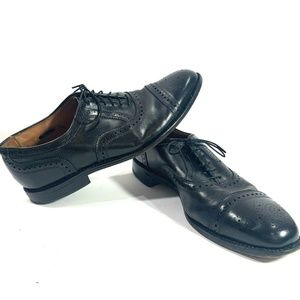 Allen Edmonds Oxford Cap Toe Dress Shoe 11 D Black